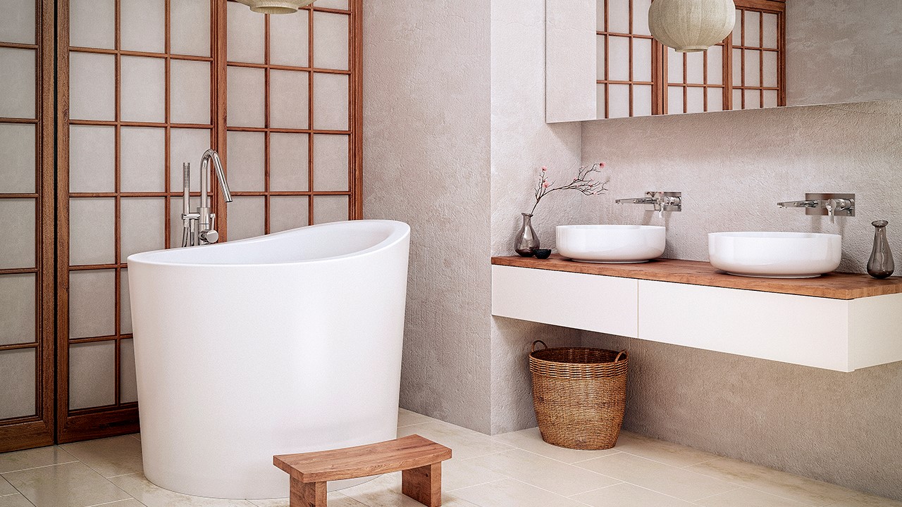 Aquatica True Ofuro Mini Freestanding Stone Japanese Soaking Bathtub web (720)